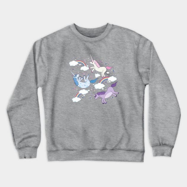 Unicornucopia Crewneck Sweatshirt by MariBiscuits